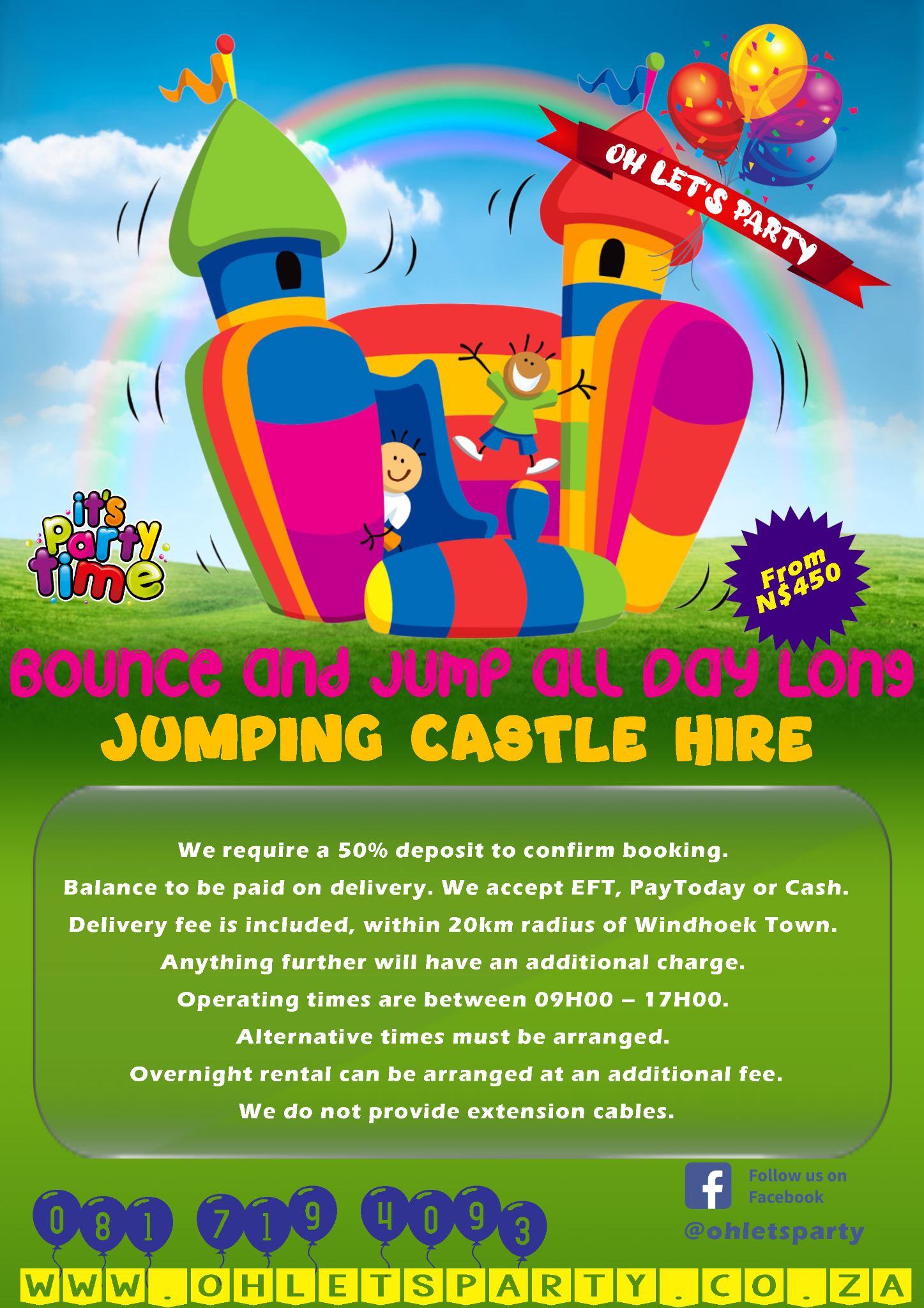 Additional party setup